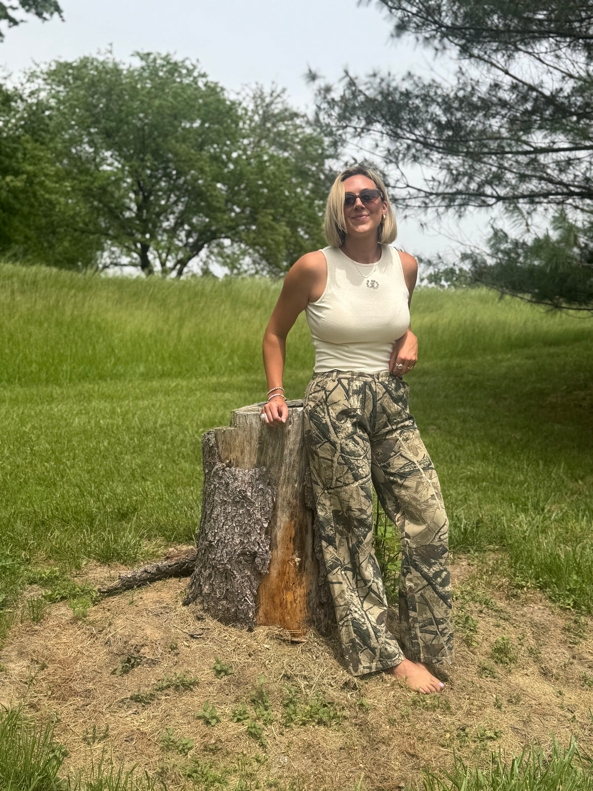 Camo Twill Pants