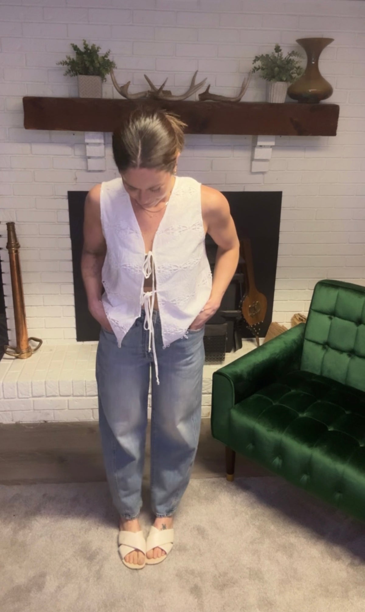 Daze Denim Westward Barrel Leg Jeans