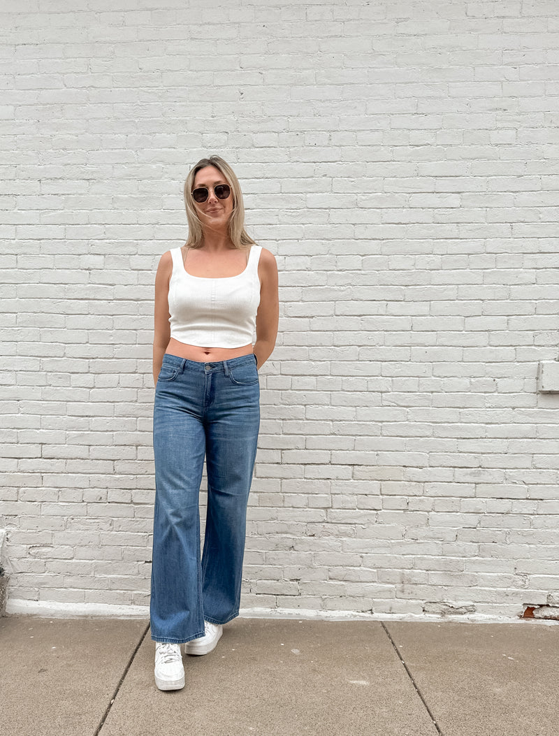 Nori Trouser Style Wide Leg Jean