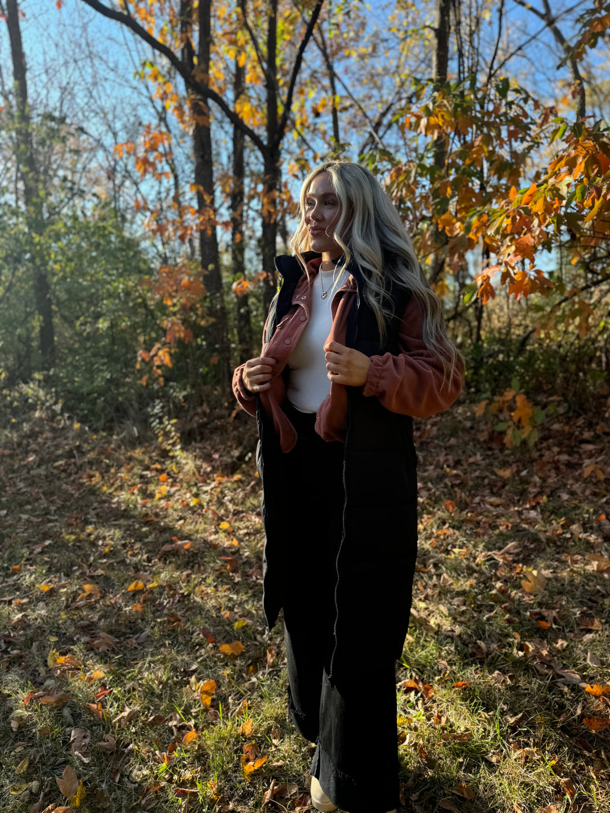 Brick Loose Fit Fleece Jacket
