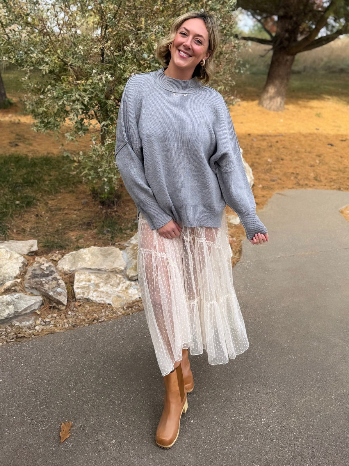 Everyone's Favorite Sweater Grey