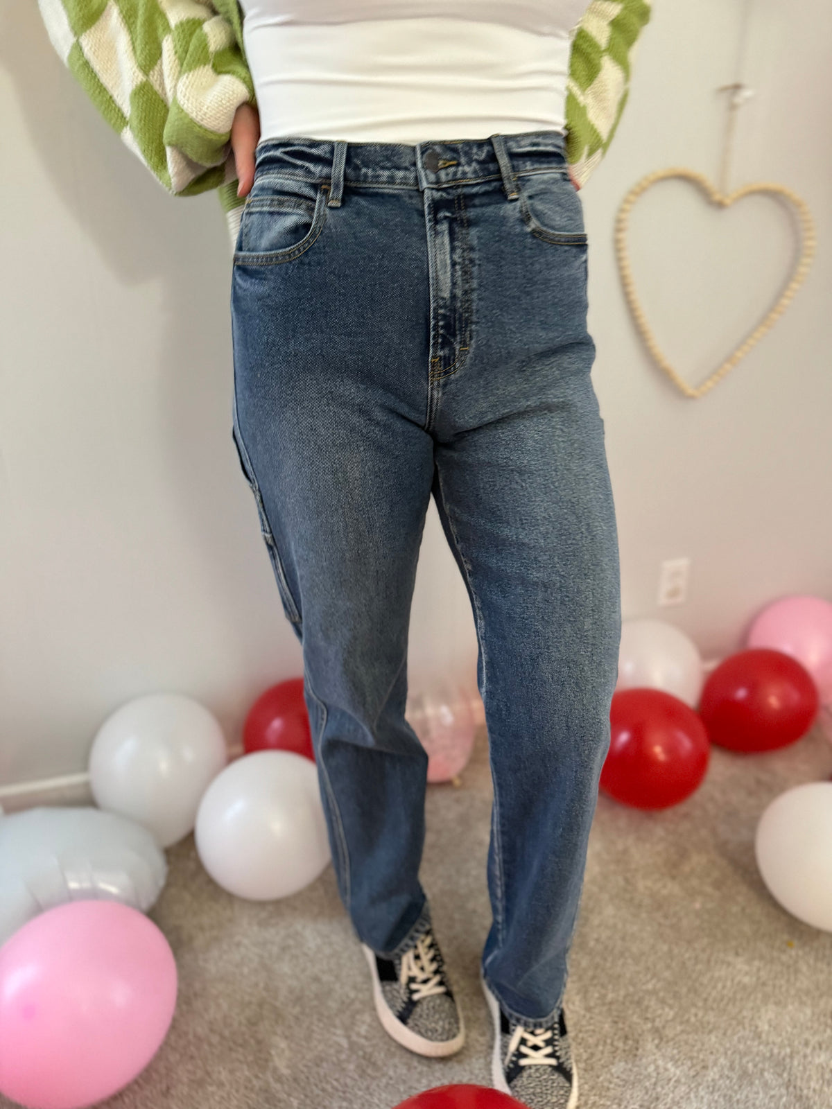 Mid-Rise 90's Carpenter Jeans