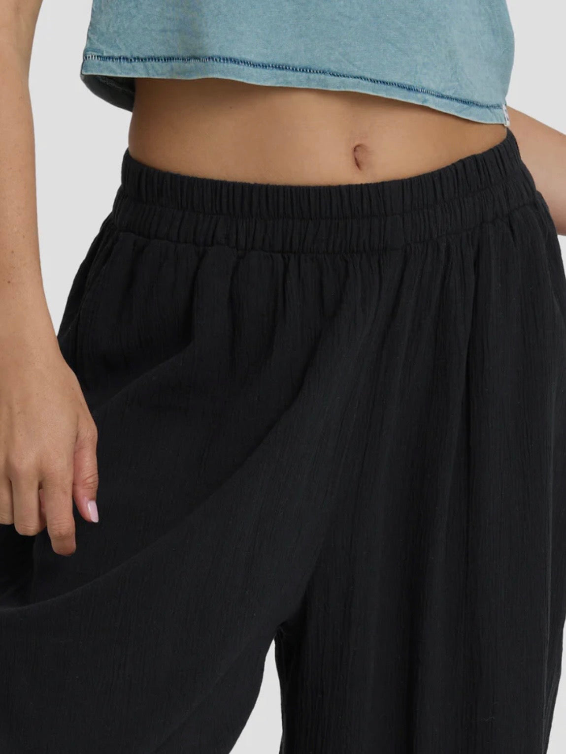 Billabong Follow Me Pant in Black Sands