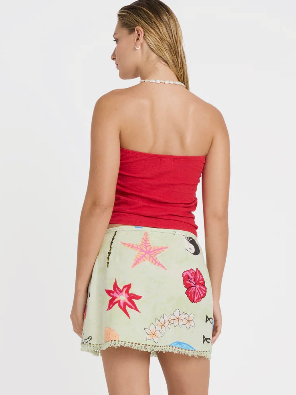 Lottie Hall Woven Mini Skirt