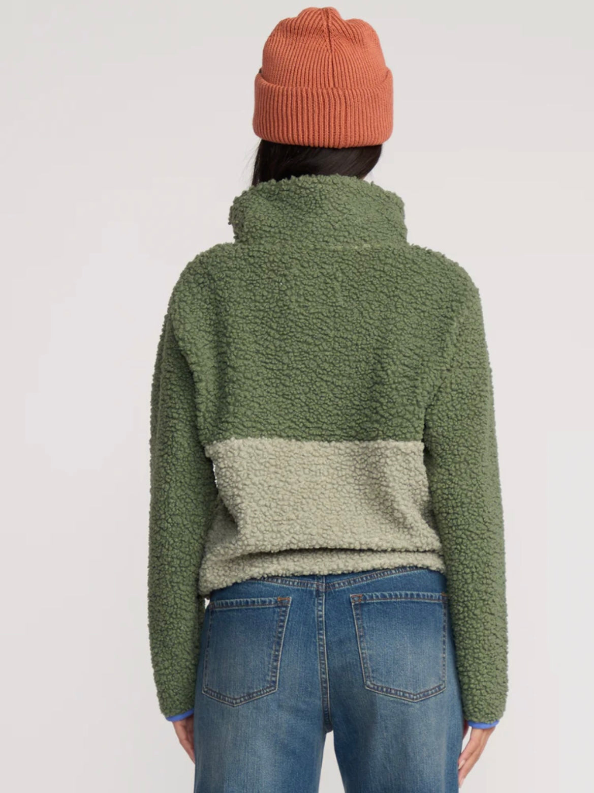Horizon Mock Neck Half Zip Sweatshirt