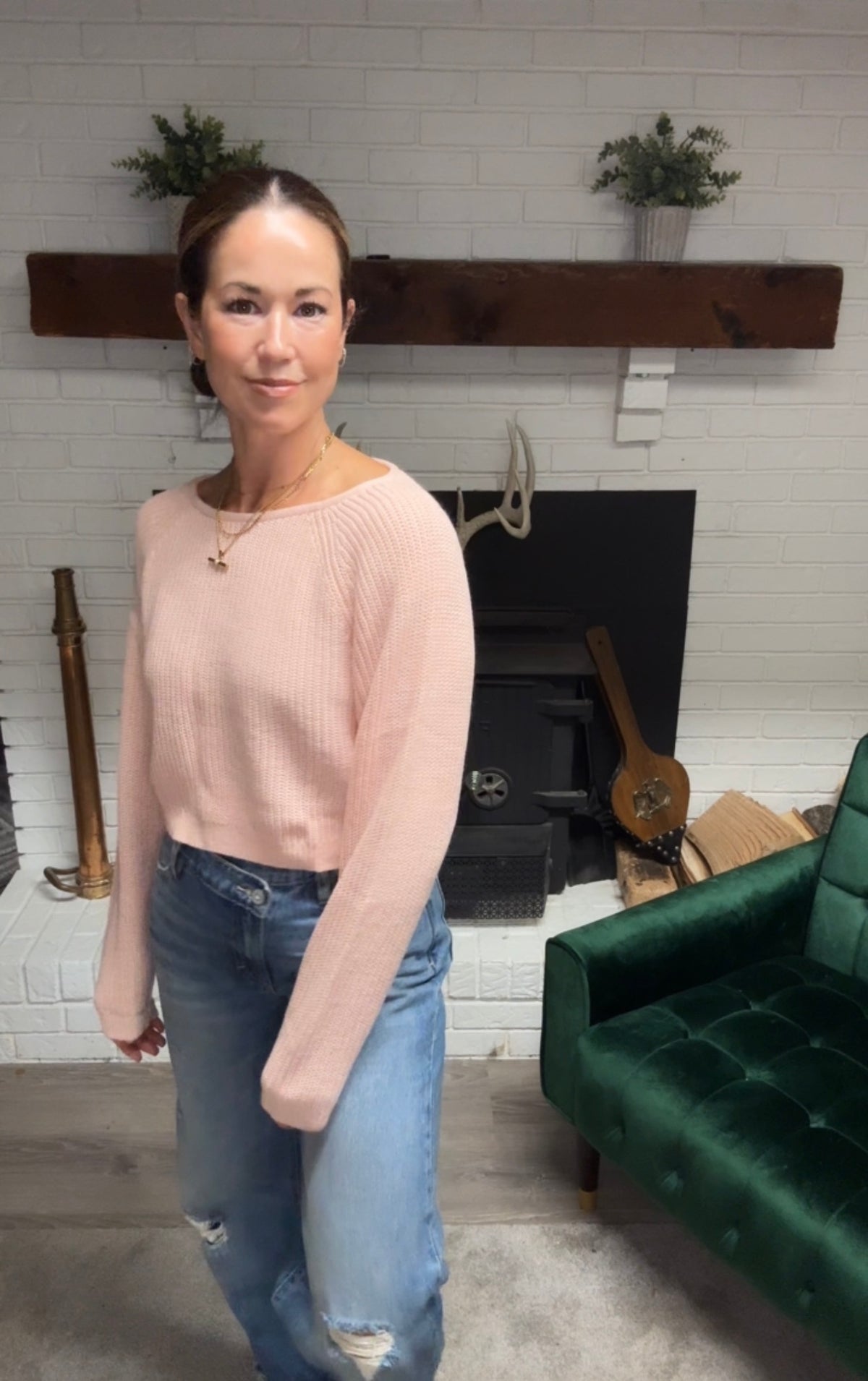 Billabong Pink Sun Out Sweater