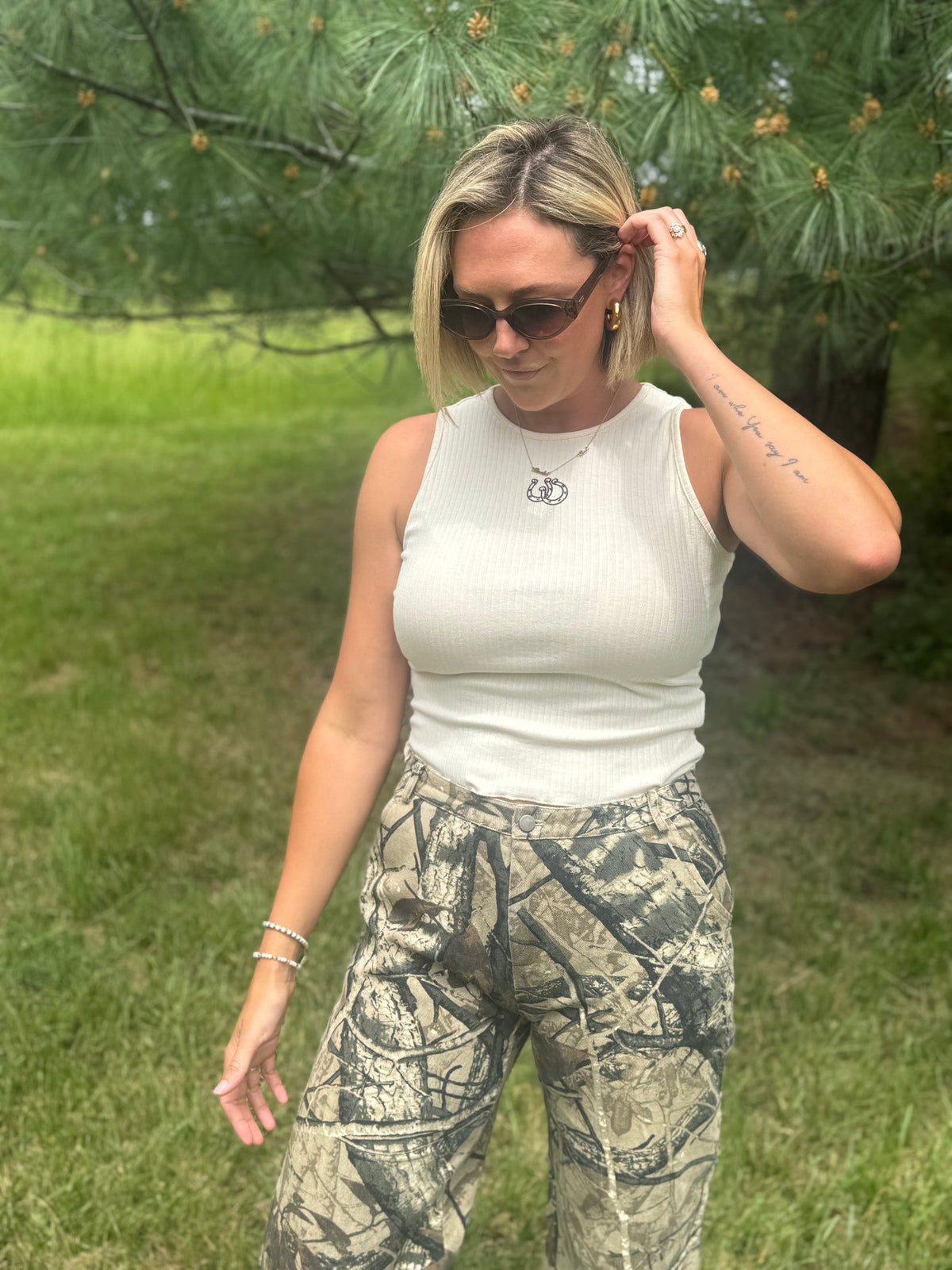Camo Twill Pants