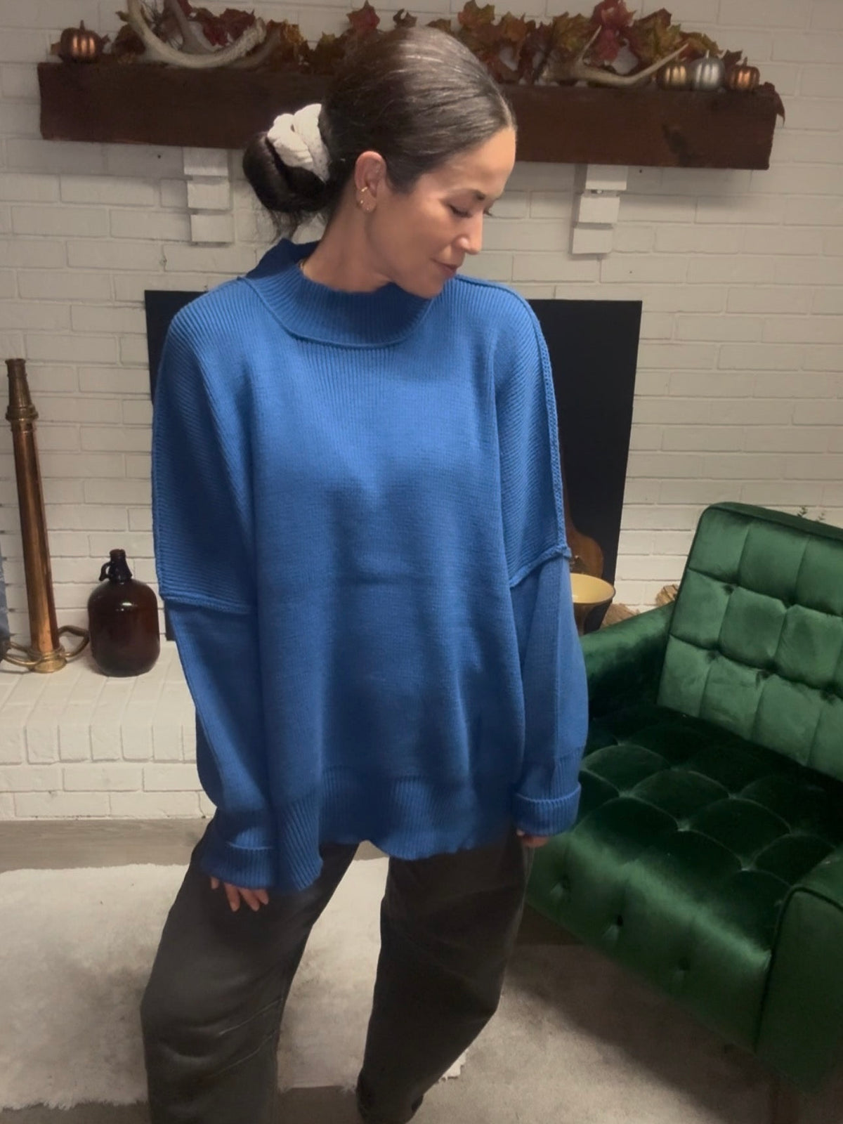 Everyone's Favorite Sweater Classic Blue