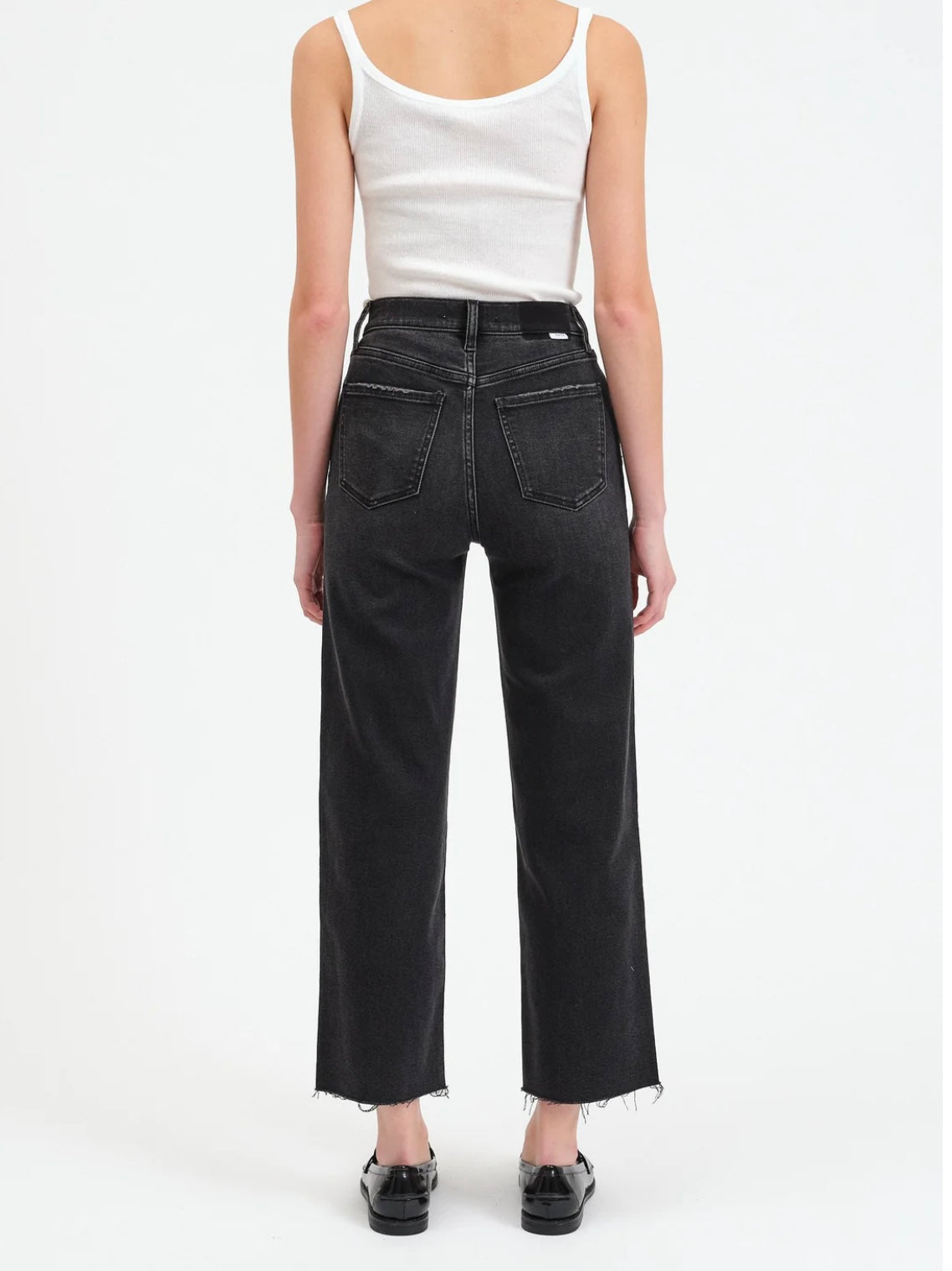 Pleaser High Rise Wide Ankle Jean