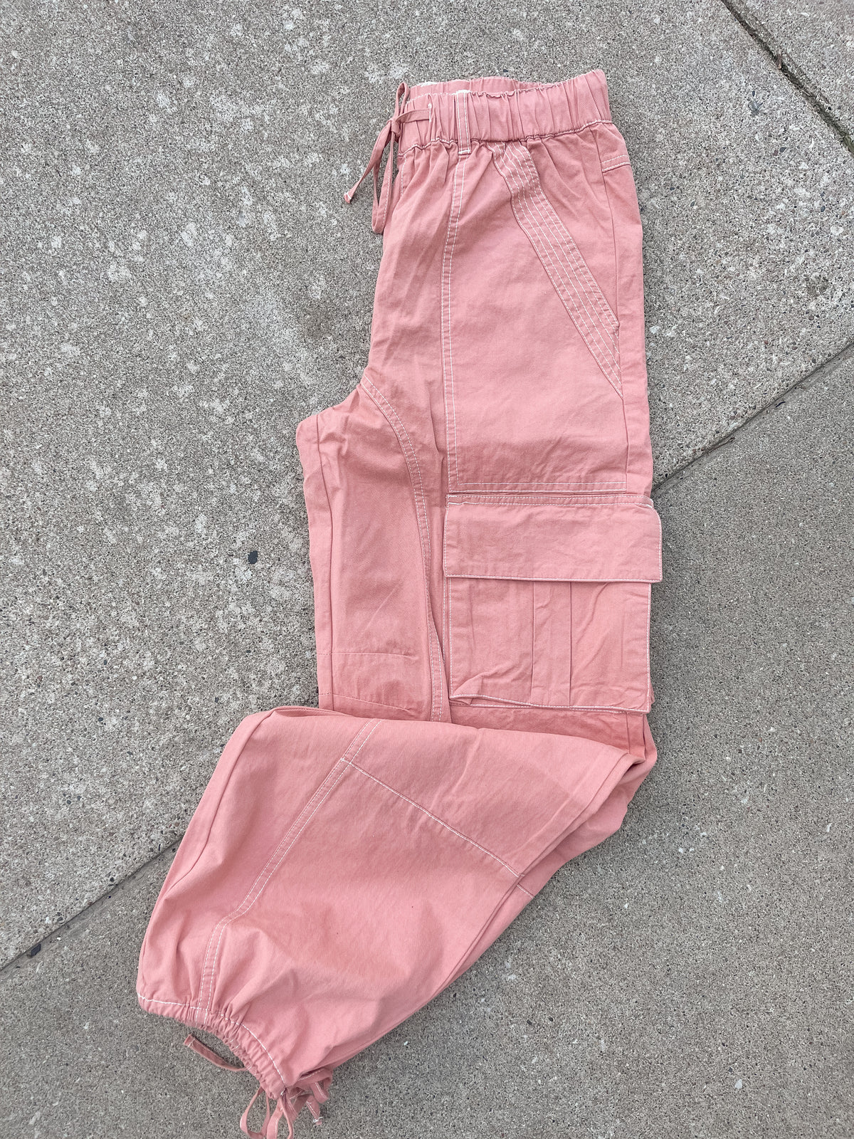 Salmon Cargo Pants