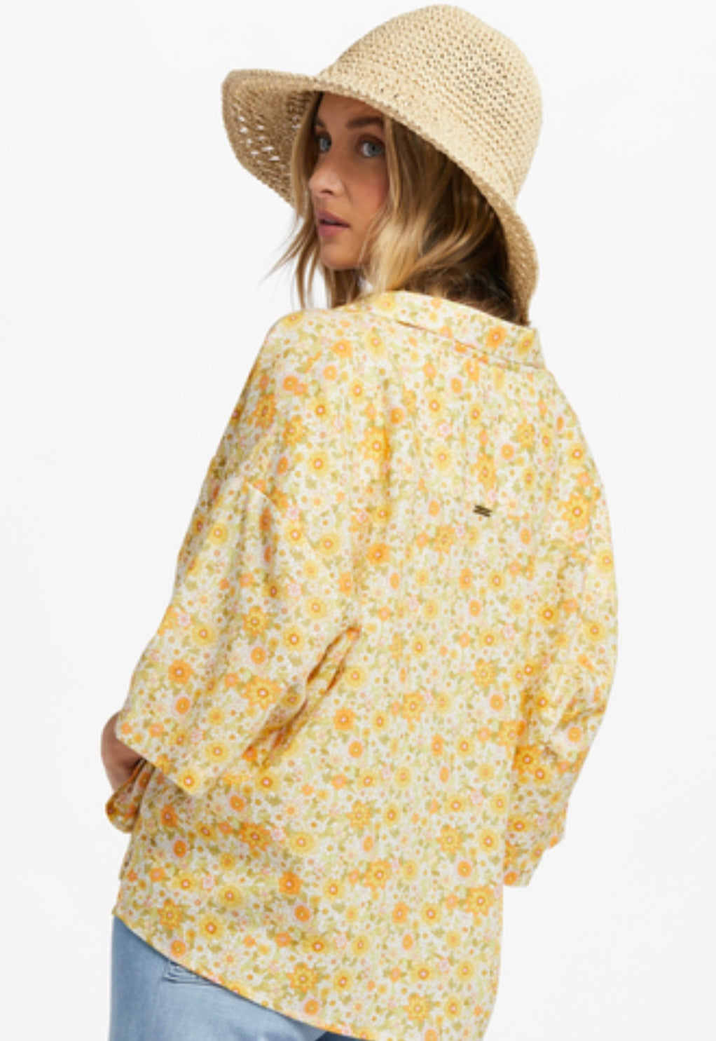 All Good Button Down Top