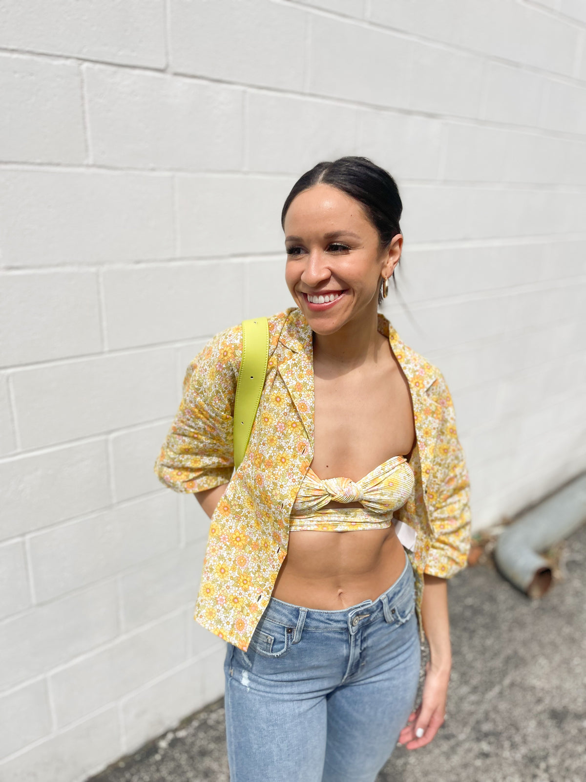 All Good Button Down Top