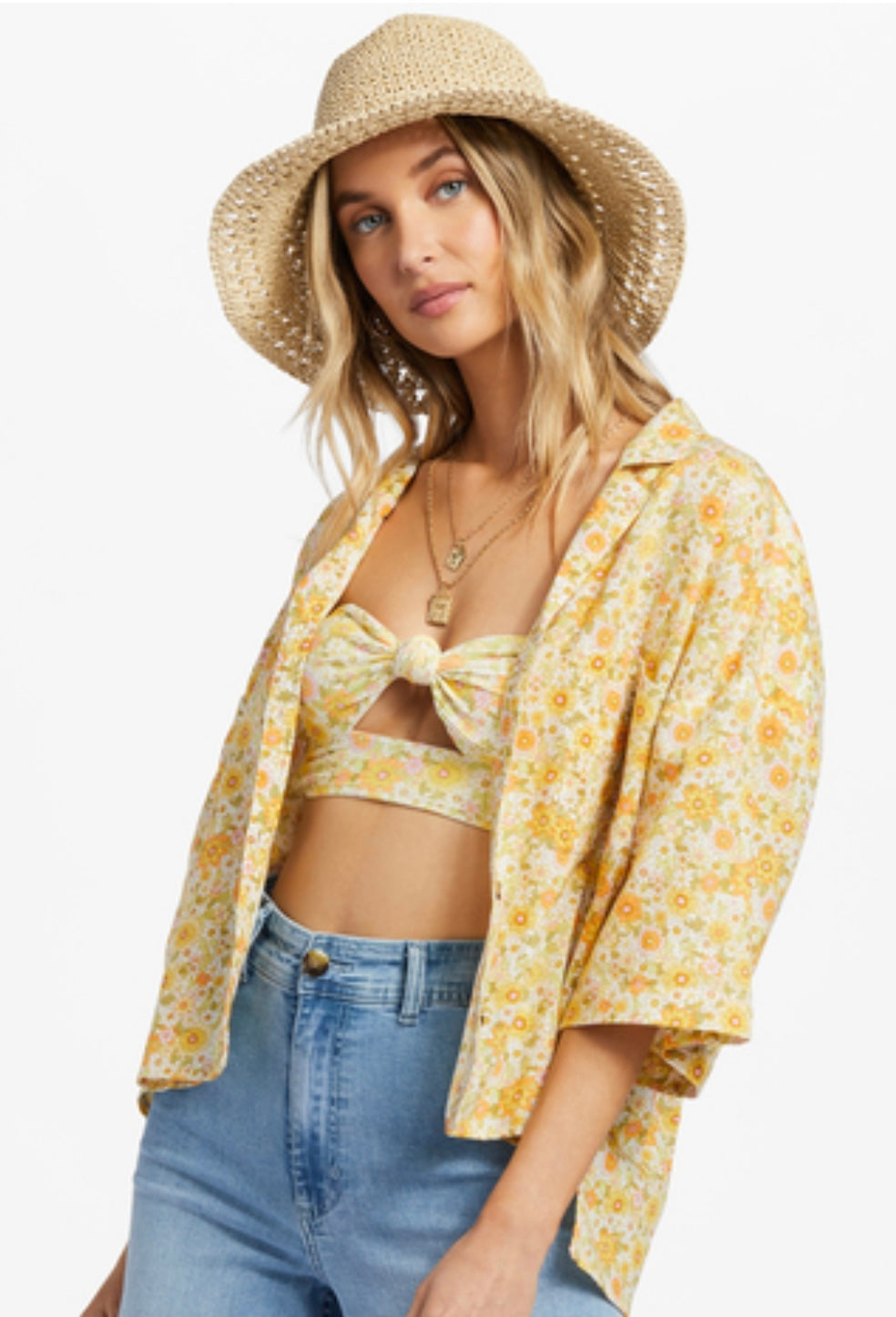 All Good Button Down Top