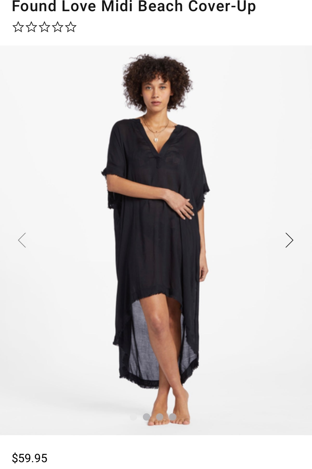 Found Love Midi Beach Cover-Up