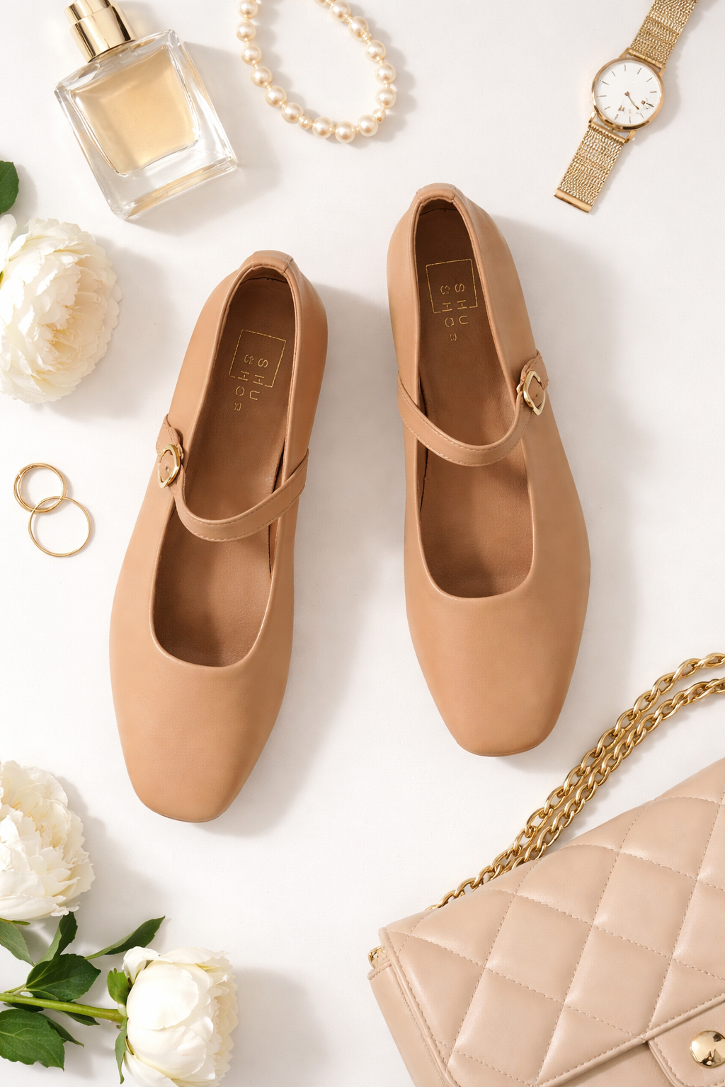 Annabelle Ballet Flat in Camel