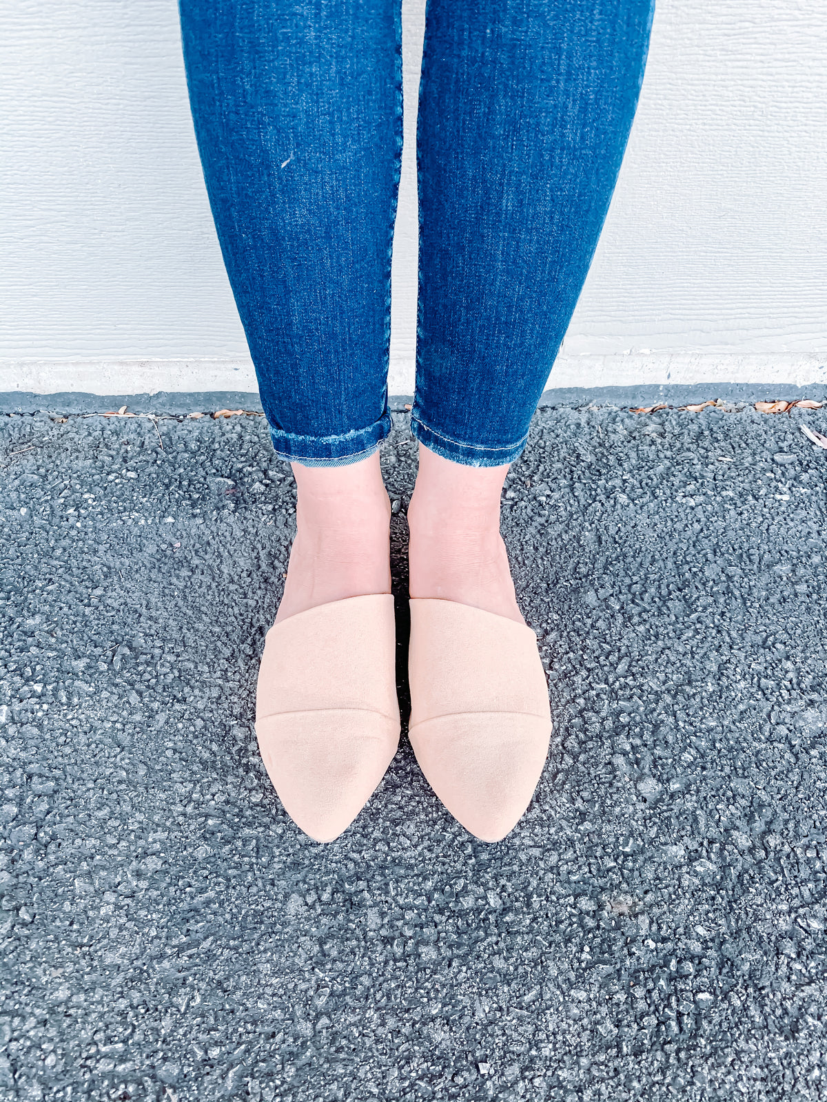 Swirl Toffee Suede Mule