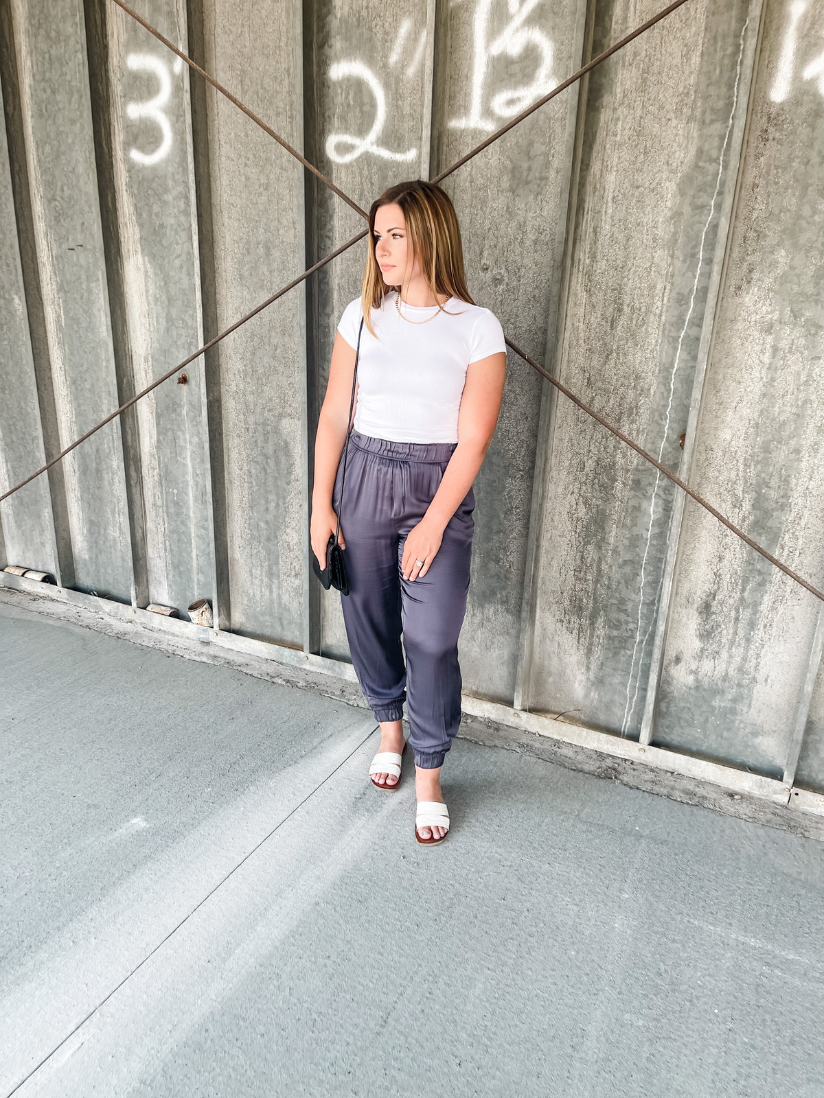 Ribbed Bodycon Cap Sleeve Tee