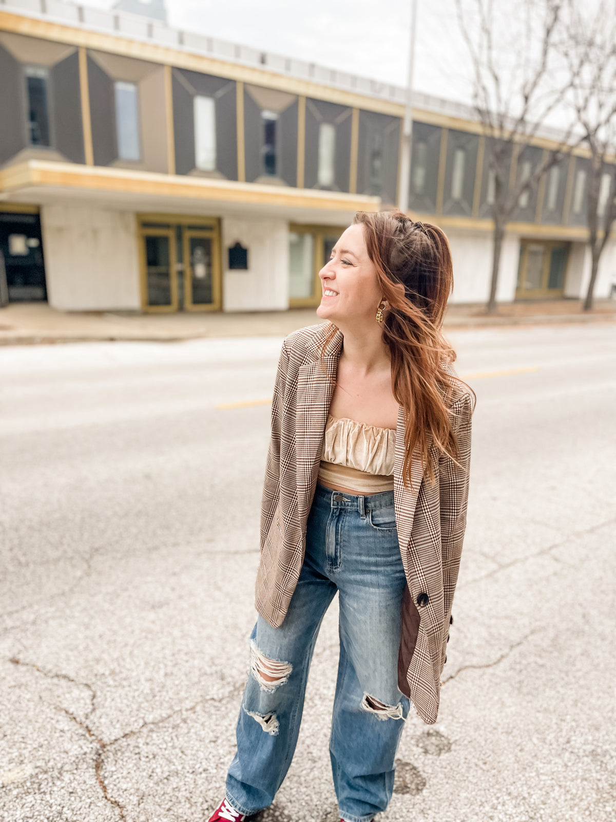 Velvet Stretch Tube Top