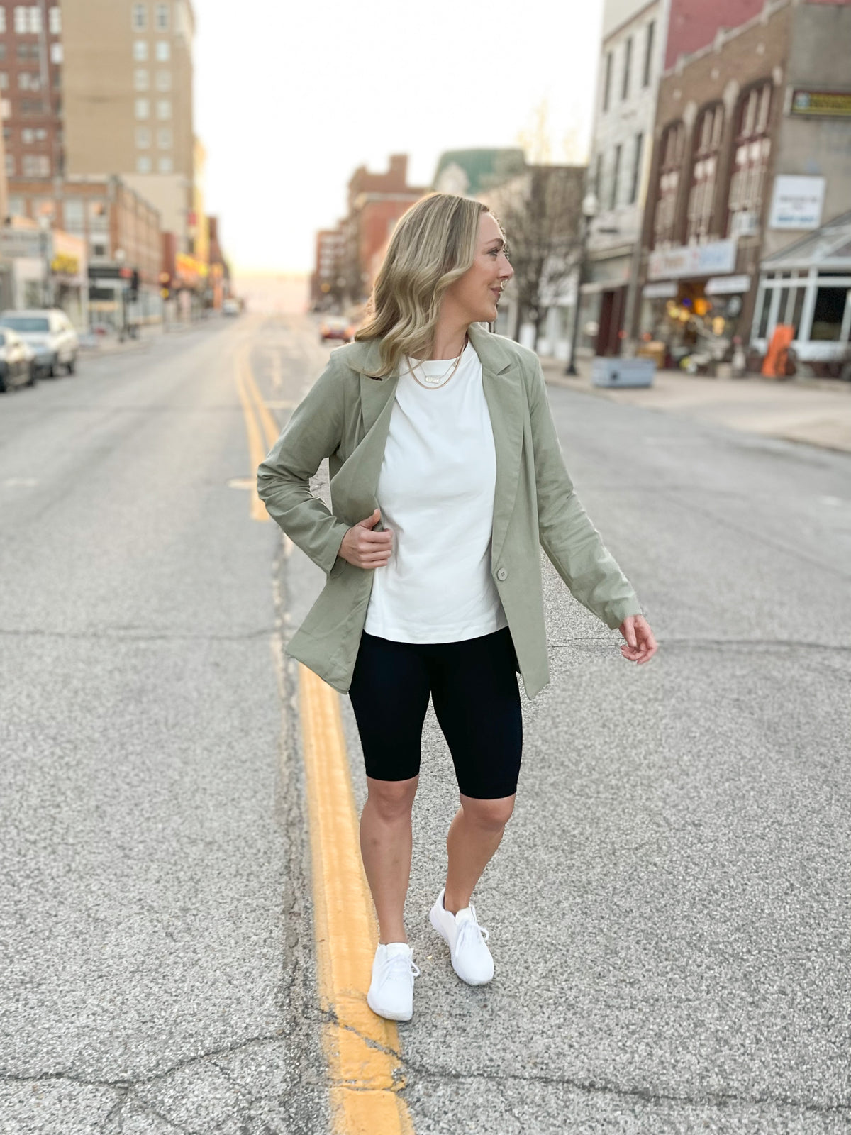 Light Sage Blazer