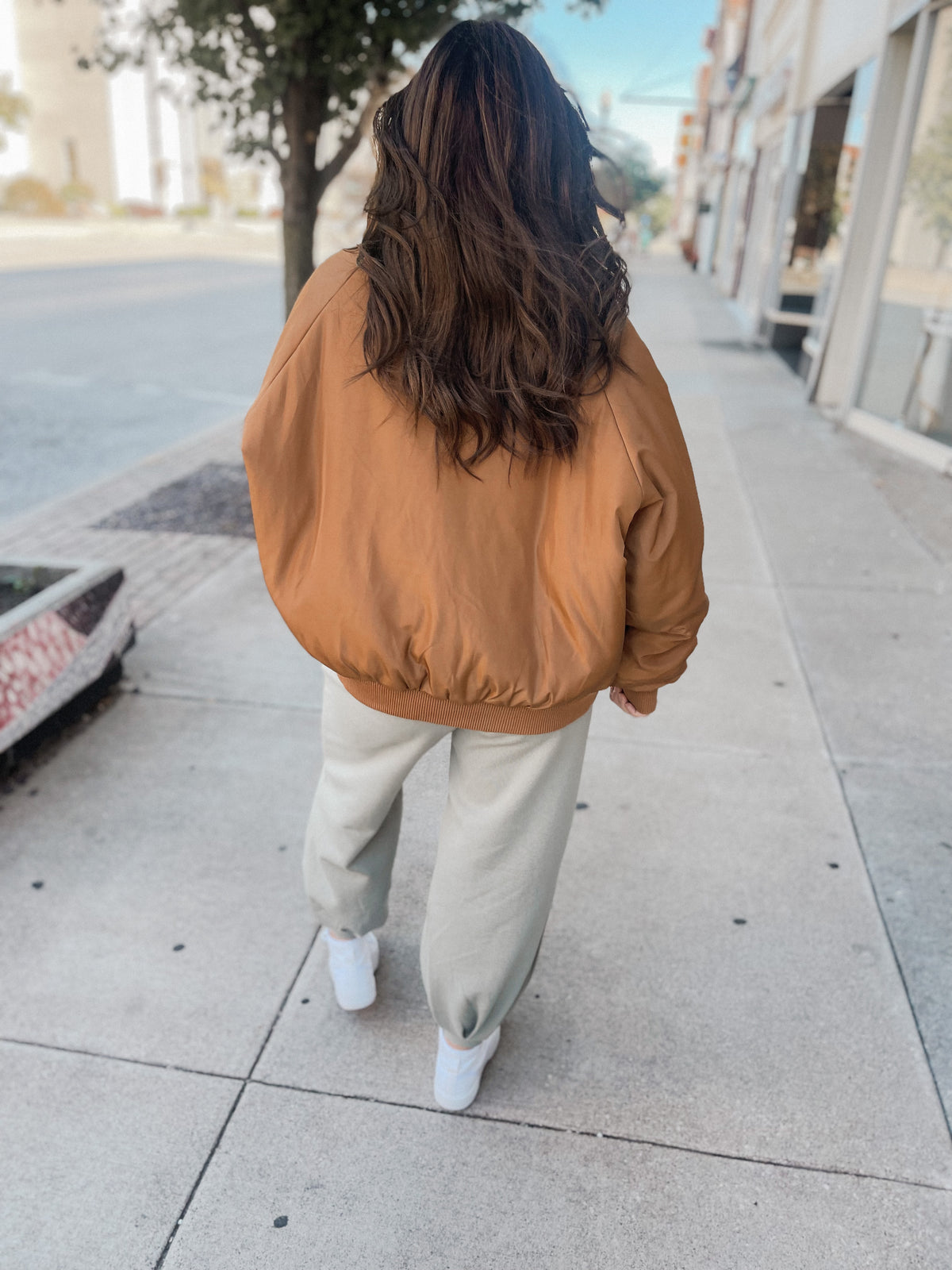 Mocha & Ivory Reversible Puffer Coat
