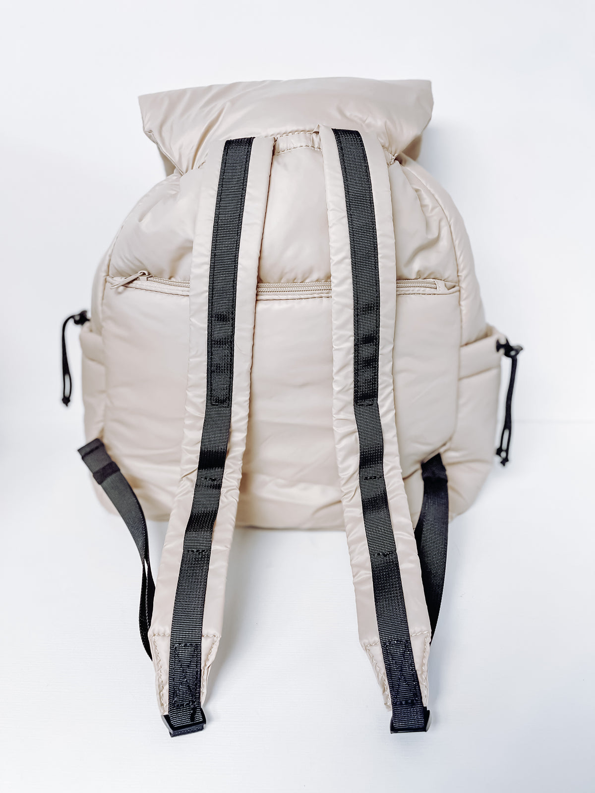 Puffer Backpack - Sand