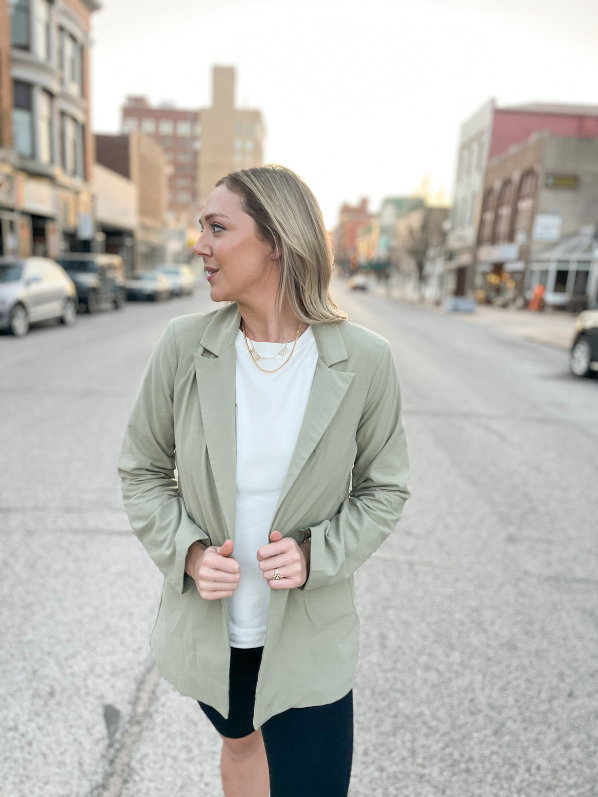 Light Sage Blazer