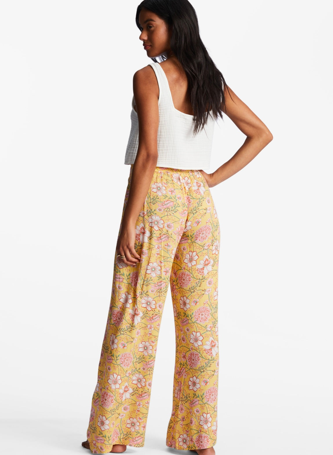 Split Spirit Floral Pants