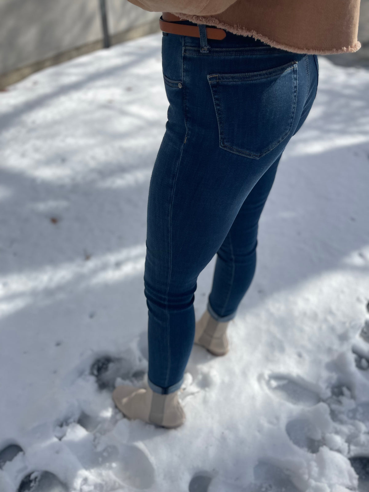 Kathleen High Rise Slim Boyfriend