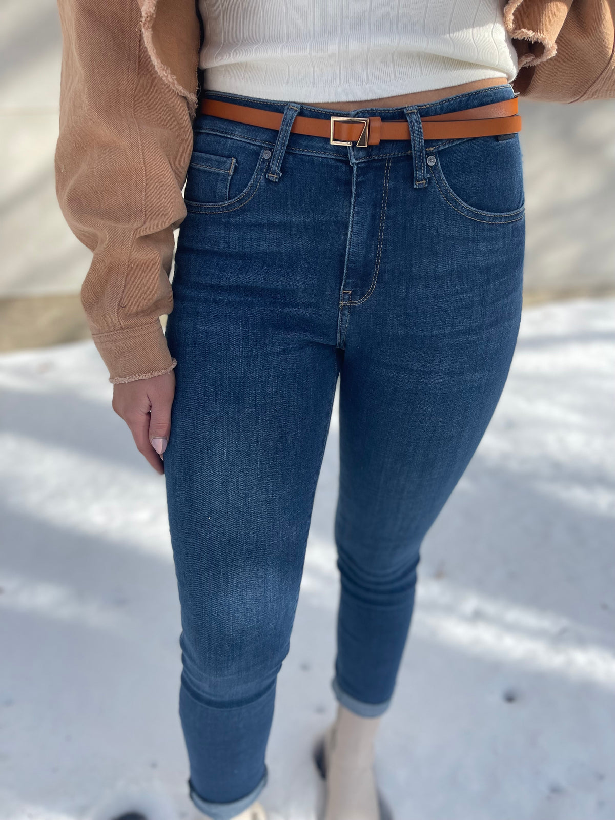 Kathleen High Rise Slim Boyfriend