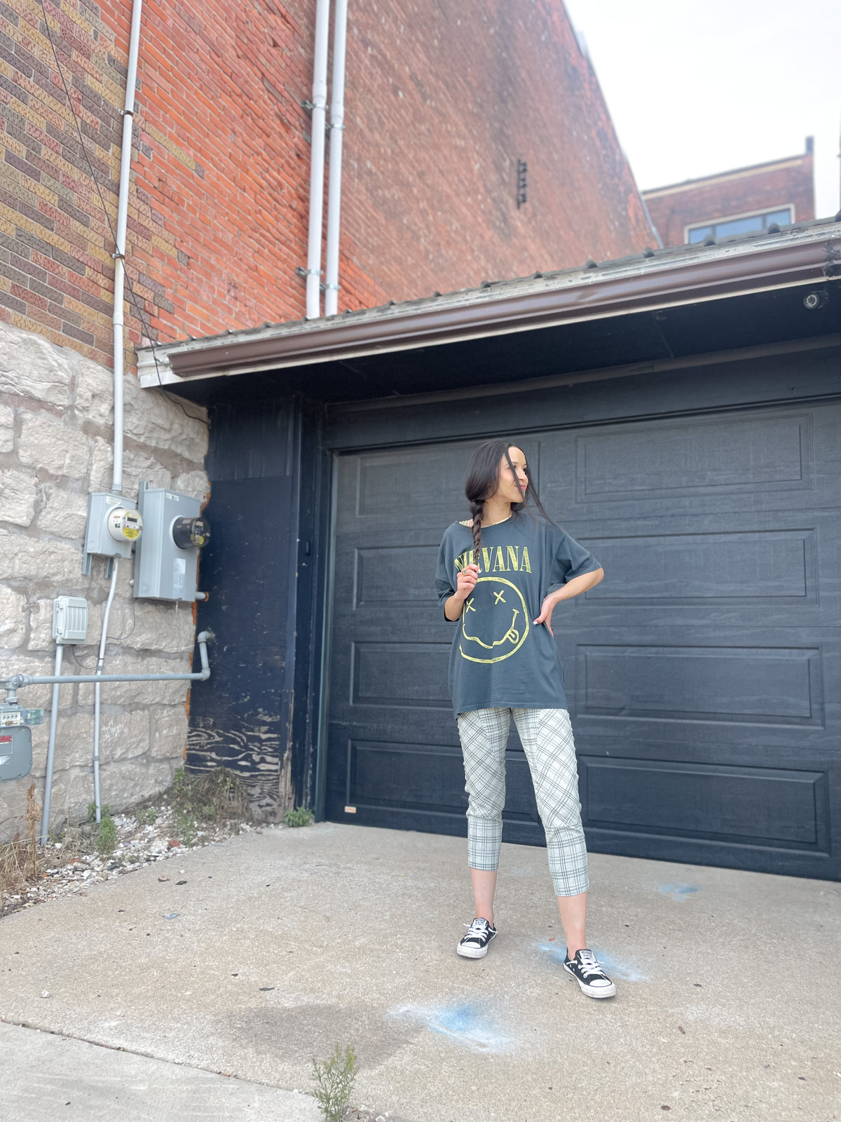 Nirvana Smiley Merch Tee