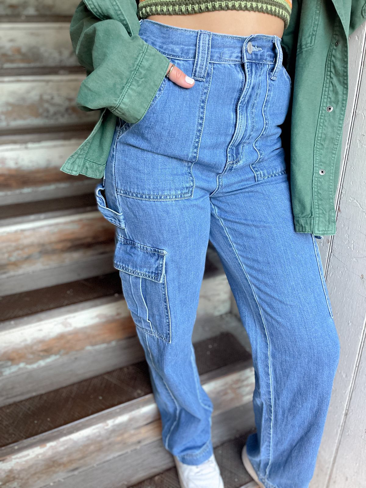 High Rise Carpenter Jeans