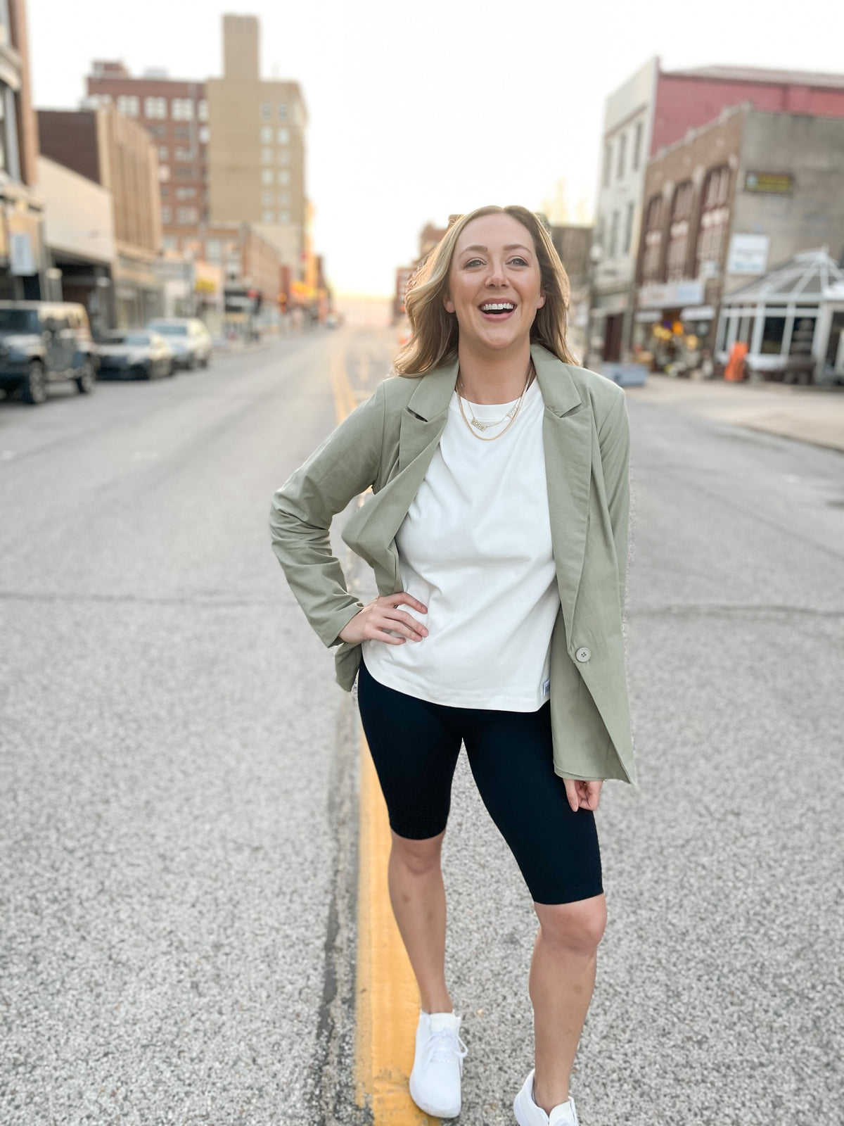 Light Sage Blazer