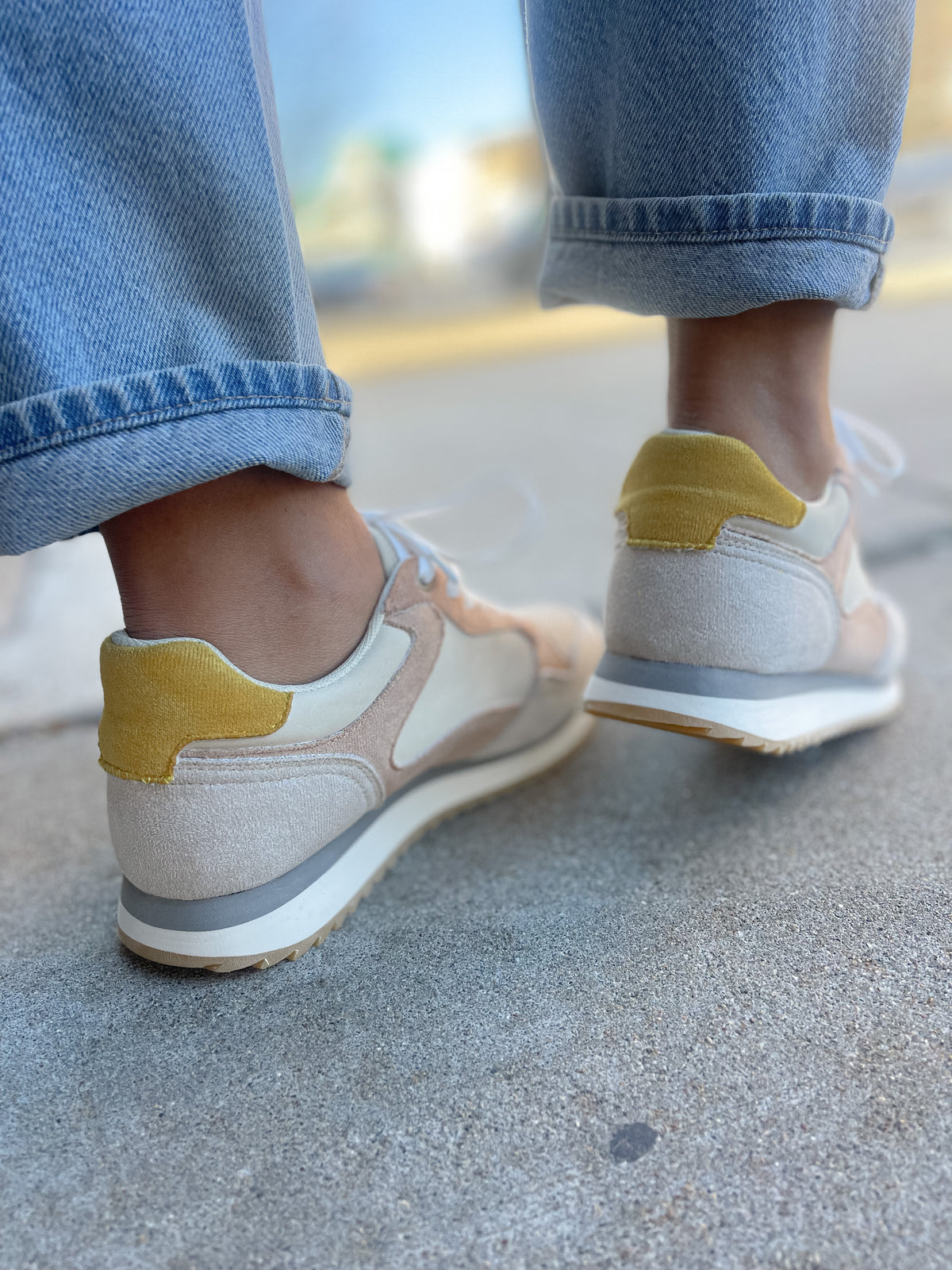 Cosmo Blush & Grey Sneaker