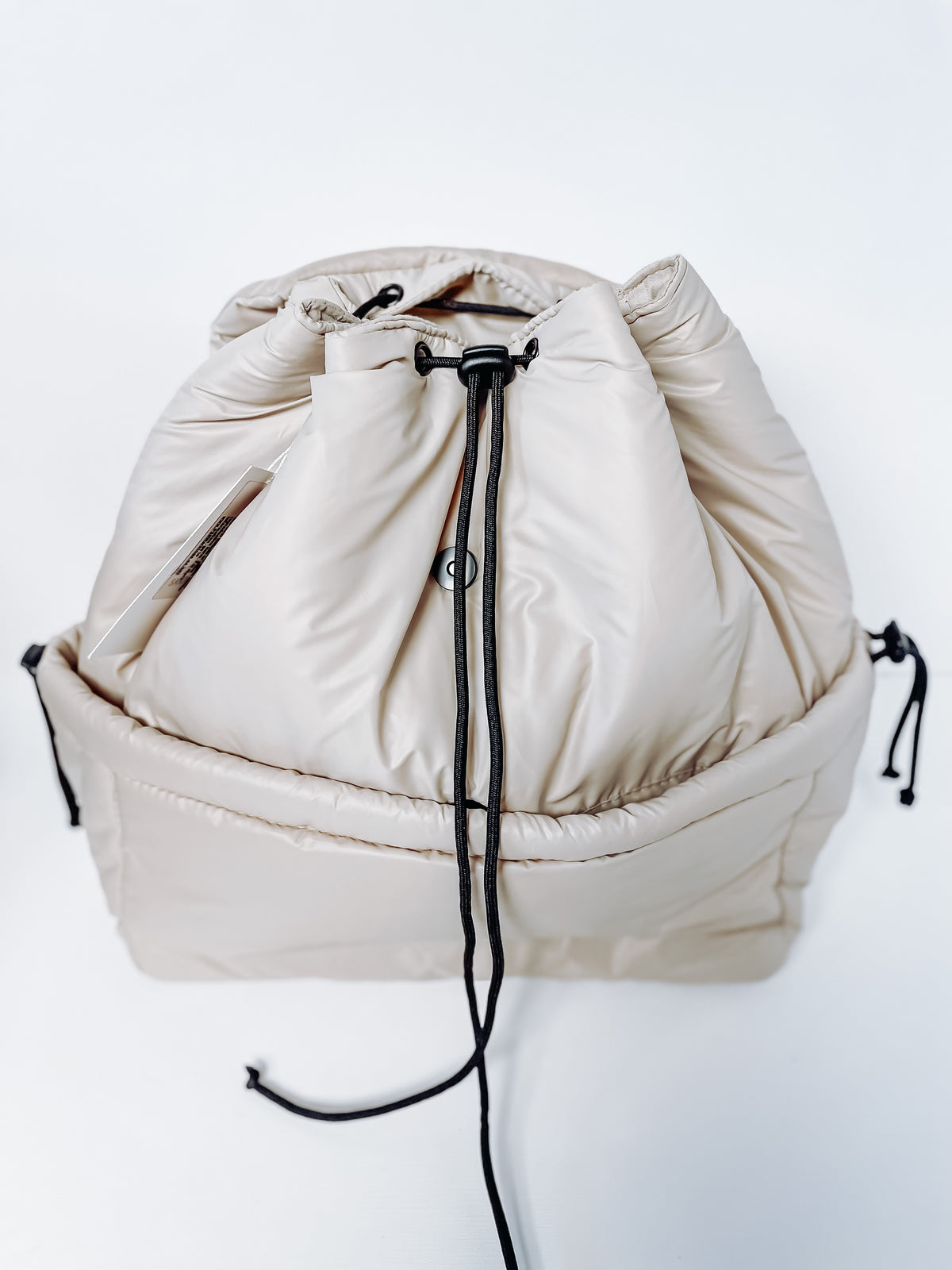 Puffer Backpack - Sand