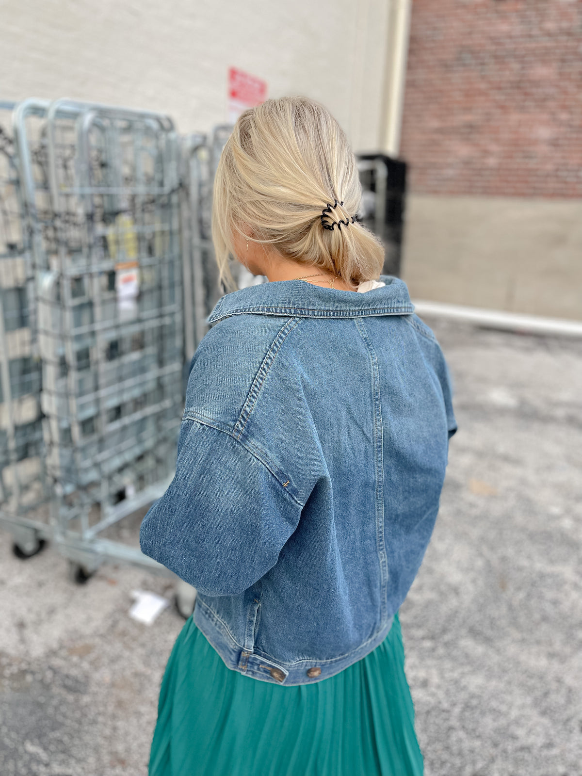 Rowan Cropped Denim Jacket