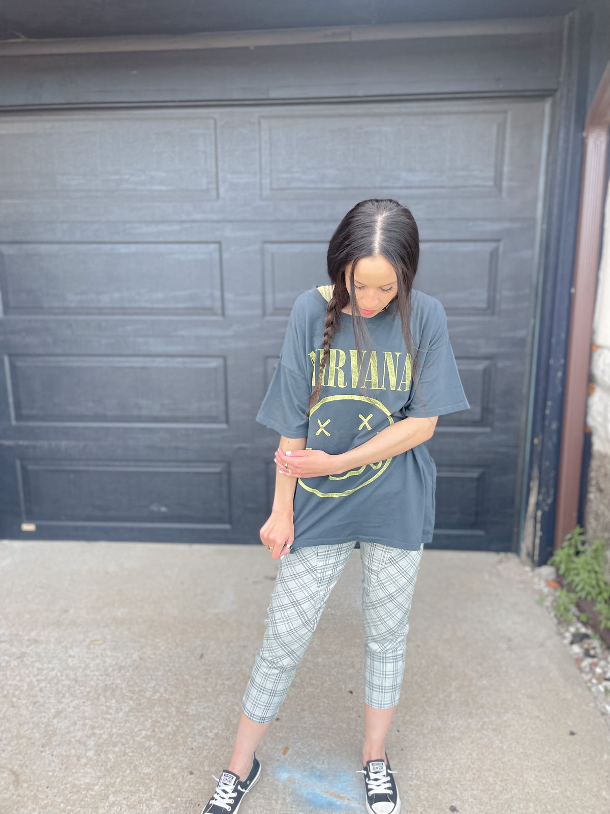Nirvana Smiley Merch Tee