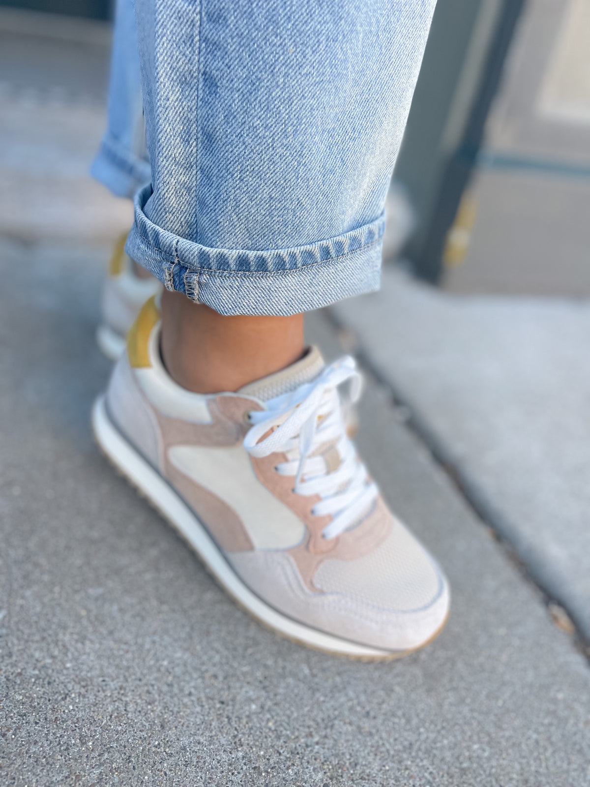 Cosmo Blush & Grey Sneaker