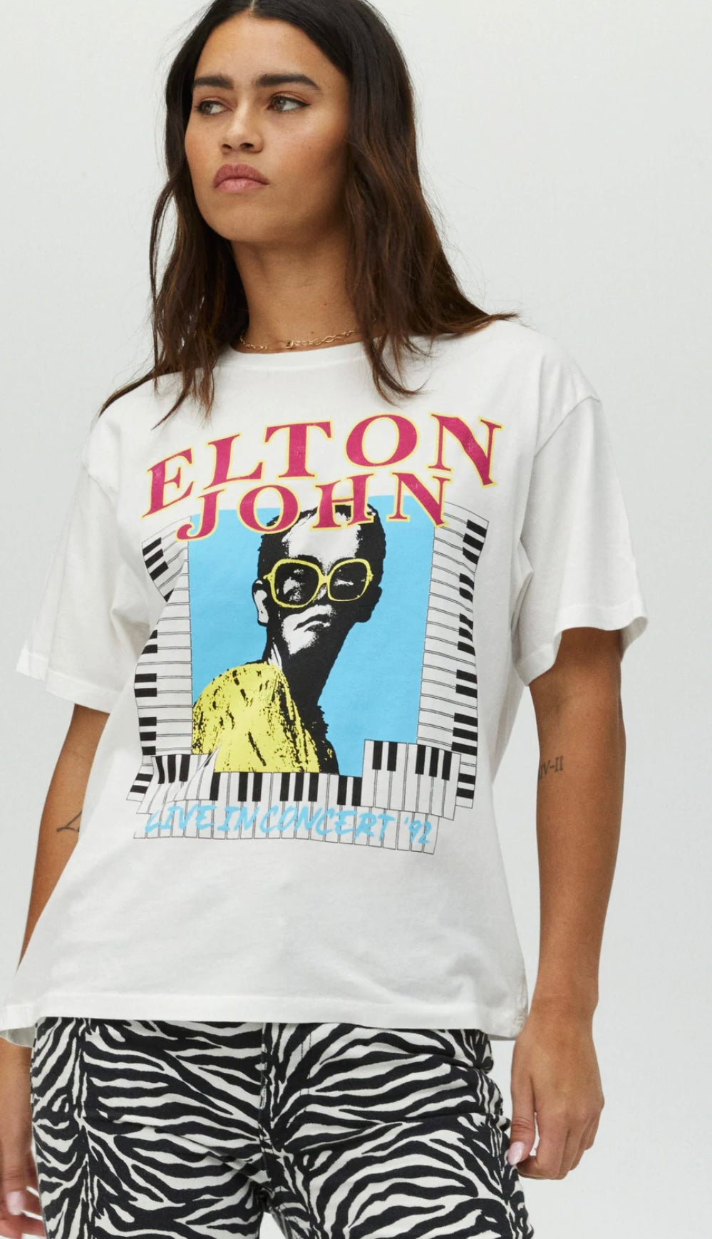 Elton John Live in Concert '92 Boyfriend Tee