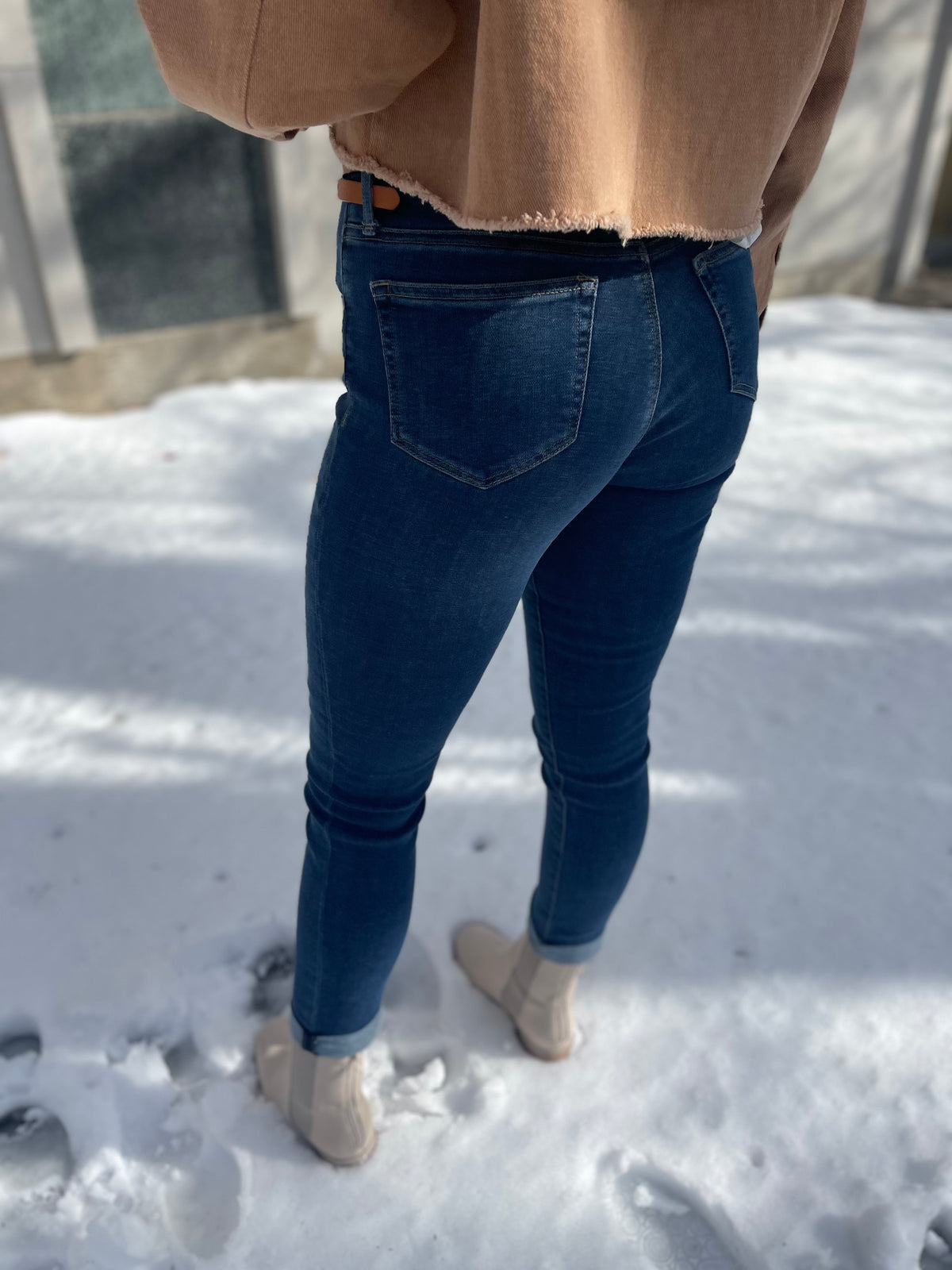Kathleen High Rise Slim Boyfriend