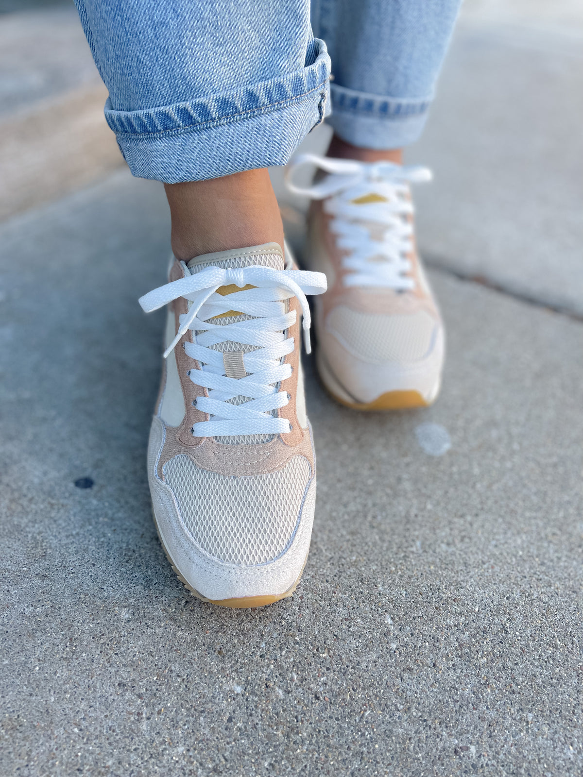 Cosmo Blush & Grey Sneaker