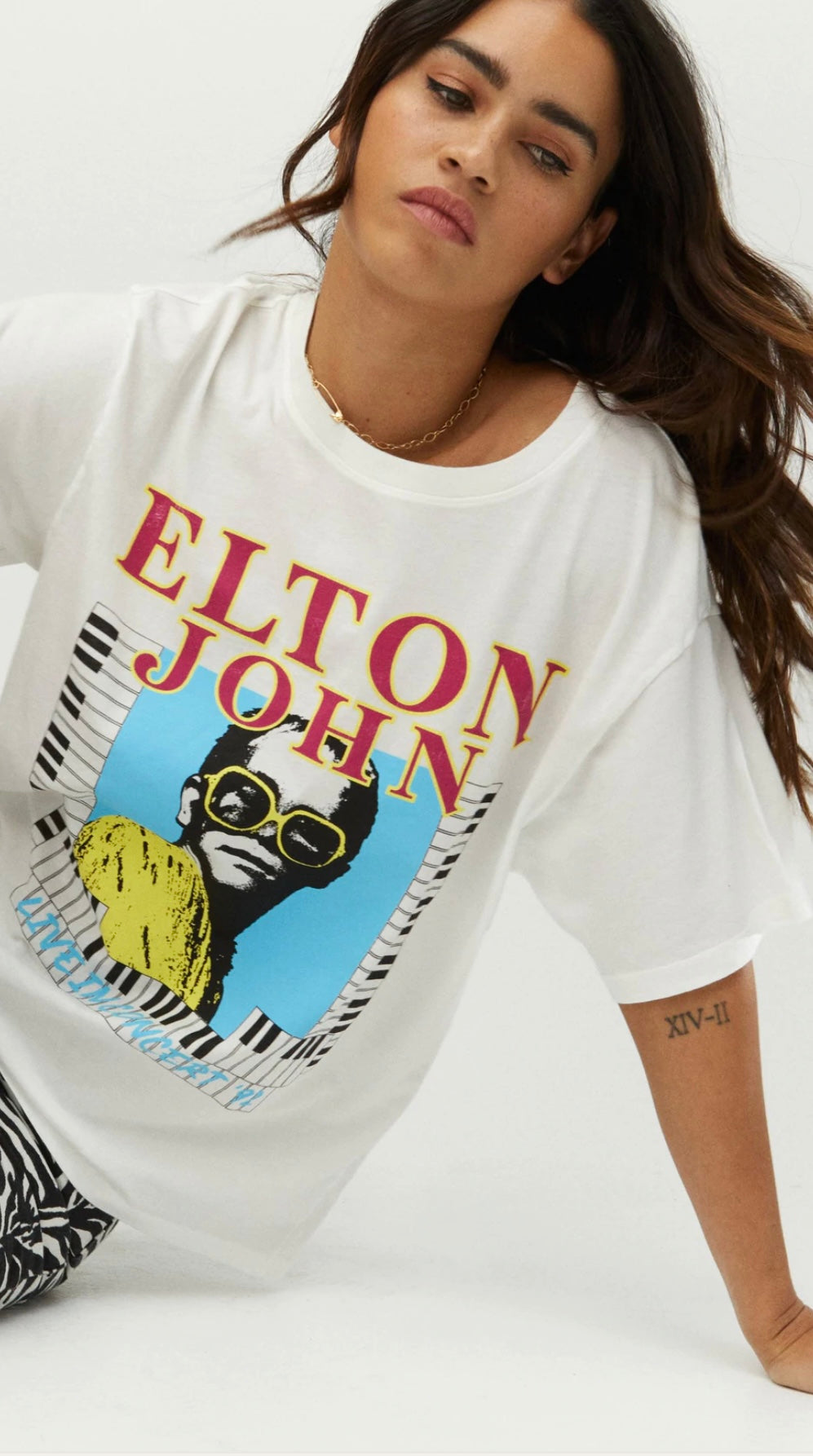 Elton John Live in Concert '92 Boyfriend Tee