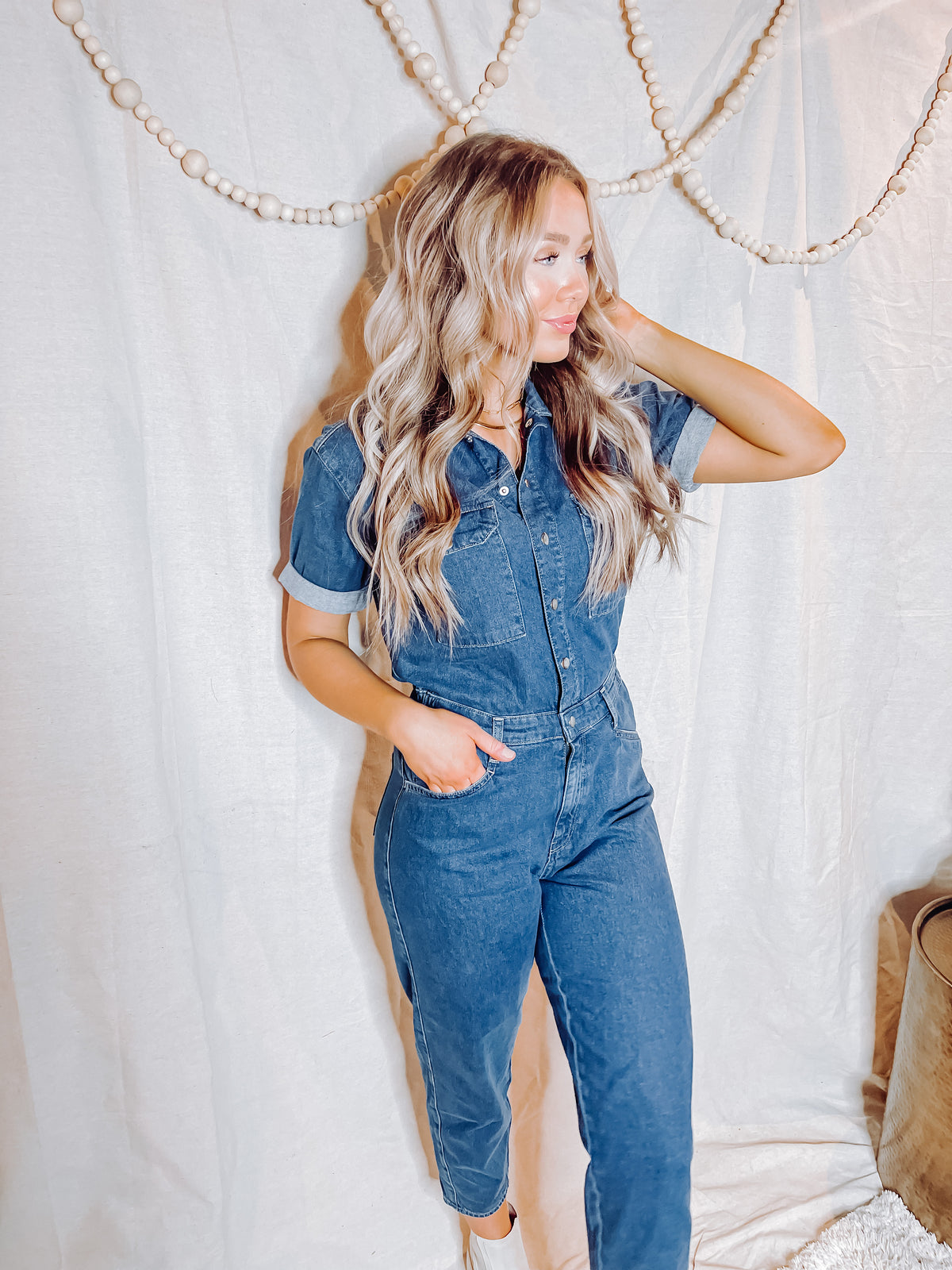 Doria Short Sleeve Jumpsuit