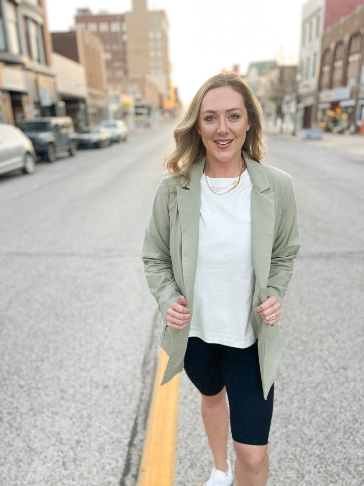 Light Sage Blazer