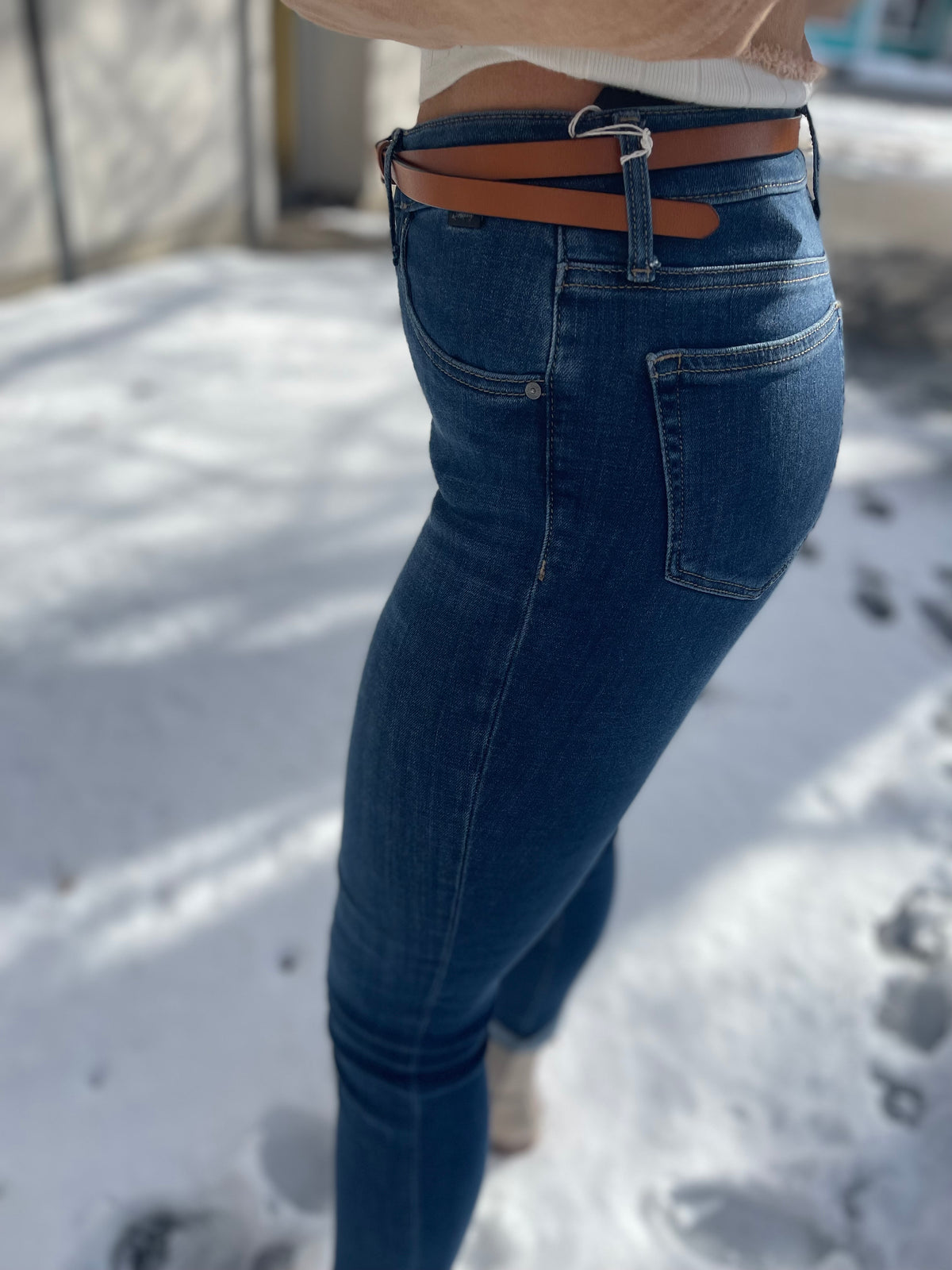 Kathleen High Rise Slim Boyfriend