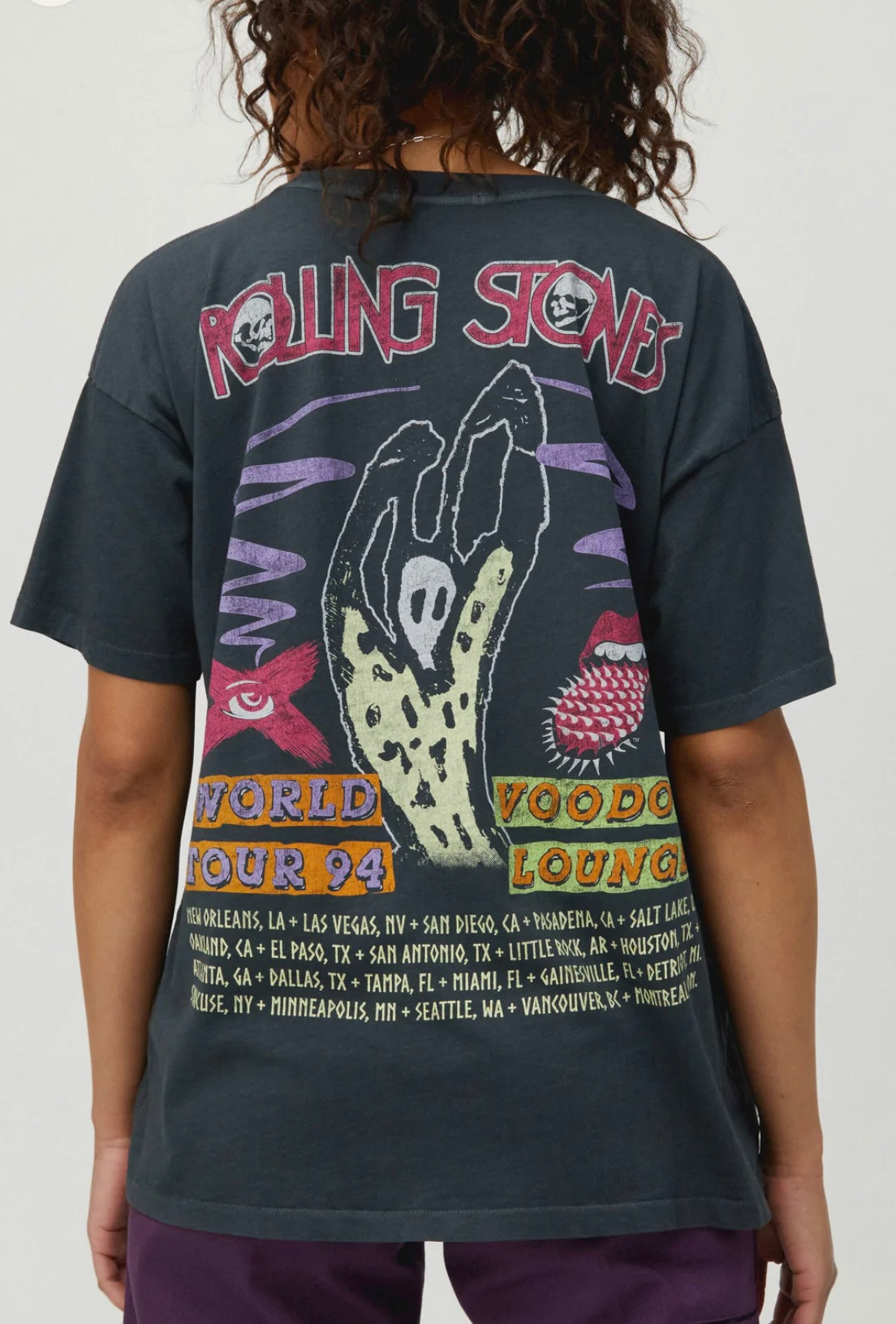 Rolling Stones VOODOO LOUNGE 1994 Merch Tee