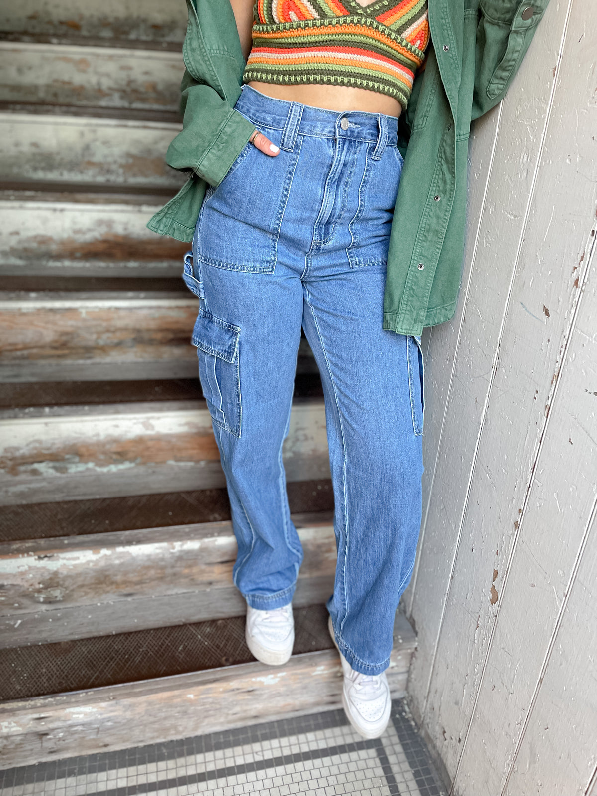 High Rise Carpenter Jeans