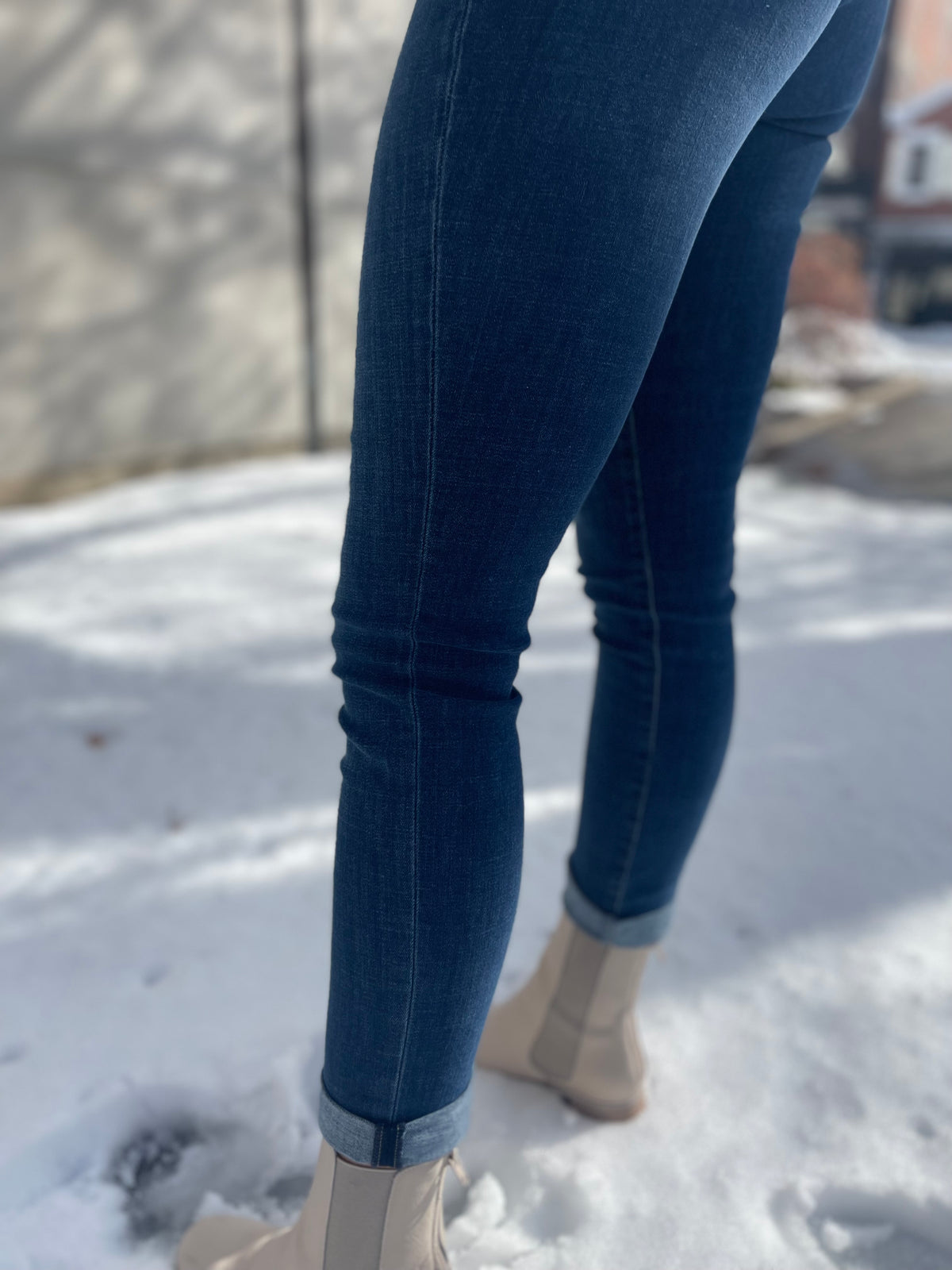 Kathleen High Rise Slim Boyfriend